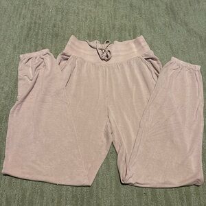 Victoria's Secret Light Mauve Cozy Lounge Joggers